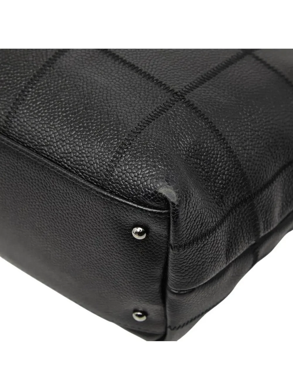 Chanel Square Stitch Tote Caviar Medium #245556C14B